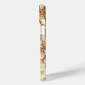 CROTALUS Gedrukte slang Groene Gem Monogram huid Case-Mate iPhone Case (Achterkant / Links)