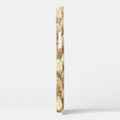 CROTALUS GEEL GEM MONOGRAM Case-Mate iPhone CASE (Achterkant / Rechts)