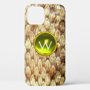 CROTALUS GEEL GEM MONOGRAM Case-Mate iPhone CASE