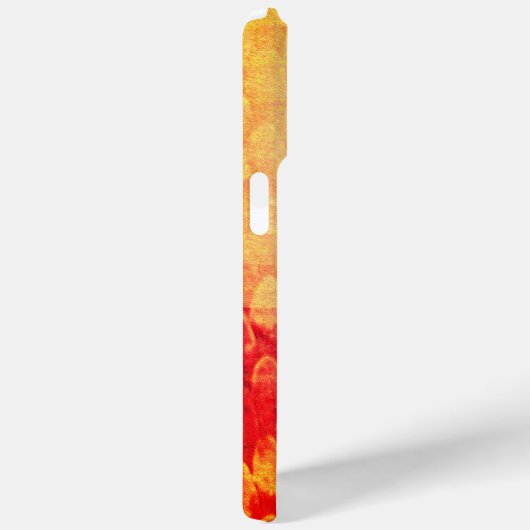 CROTALUS MONOGRAM Antiek Rood Geel Case-Mate iPhone Case (Achterkant / Rechts)