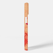 CROTALUS MONOGRAM rode roze fuchsie Case-Mate iPhone Case (Achterkant / Rechts)