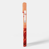 CROTALUS MONOGRAM rode roze fuchsie Case-Mate iPhone Case (Achterkant / Links)