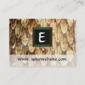 CROTALUS MONOGRAM VISITEKAARTJE (Achterkant)