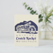 Crotch Rocket-motorfietsen advertentie - 6 stijlen Briefkaart (Staand voorkant)