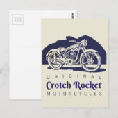 Crotch Rocket-motorfietsen advertentie - 6 stijlen Briefkaart (Voorkant / Achterkant)