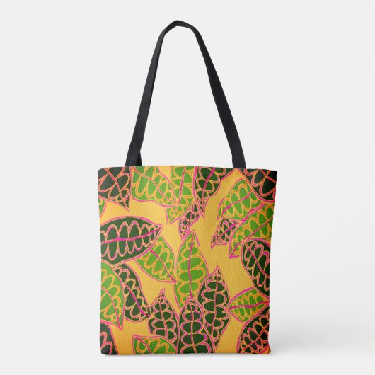 Croton Canvas tas (Achterkant)