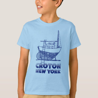 CROTON-ON-HUDSON BOY'S ZEILBOOT T T-SHIRT