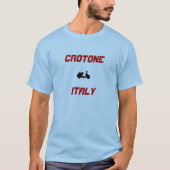 Crotone, Italië Scooter T-shirt (Voorkant)