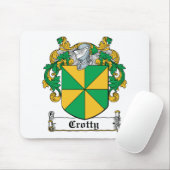 Crotty Family Crest Muismat (Met muis)