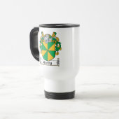 Crotty Family Crest Reisbeker (Voorkant links)