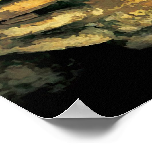 Crouching Sculpture Poster (Hoek)