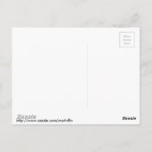 Crouching Tiger inspirerend postkaart (Achterkant)