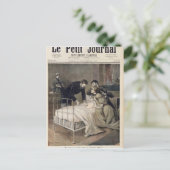 Croup Cured by Doctor Roux Briefkaart (Staand voorkant)