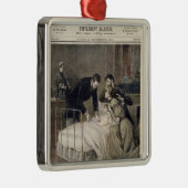 Croup Cured by Doctor Roux Metalen Ornament (Rechts)