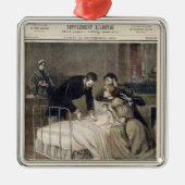 Croup Cured by Doctor Roux Metalen Ornament (Voorkant)