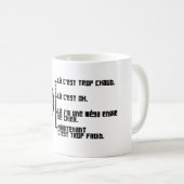 Croustimug Basic Chronological Koffiemok (Voorkant rechts)