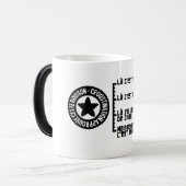 Croustimug Chronologische Thermische Magische Mok (Voorkant links)