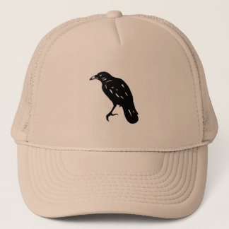 CROW 　カラス　切り絵　cutout picture Trucker Pet