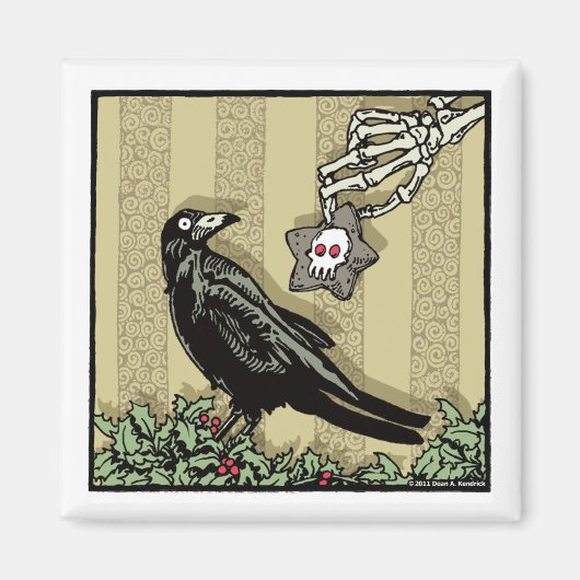 Crow and Cookie - Magnet Pop Gothic Holiday (Voorkant)