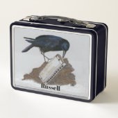 Crow and Harmonica Metal Ltd Box (Achterkant)
