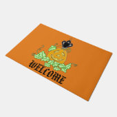 Crow and Pumpkin Deurmat (Schuin)