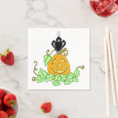 Crow and Pumpkin Servetten (Insitu)