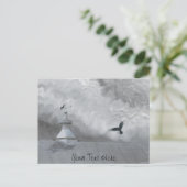 Crow and Weather Vane Briefkaart (Staand voorkant)