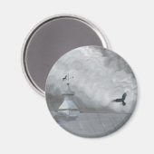 Crow and Weather Vane Magneet (Voorkant / Achterkant)