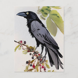 Crow Art Card Briefkaart