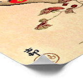 Crow at a Persimmon by Ohara Koson Poster (Hoek)