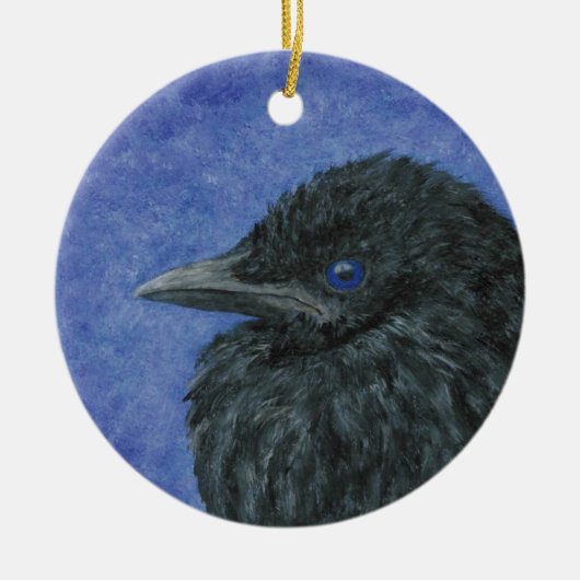 Crow Baby Ornament (Voorkant)