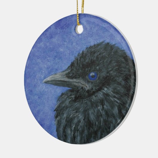 Crow Baby Ornament (Links)