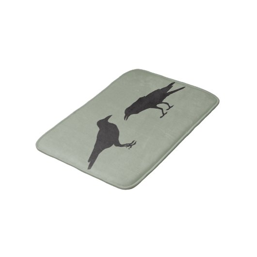 Crow Bath Mat (Gekanteld)