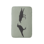 Crow Bath Mat (Voorkant Verticaal)