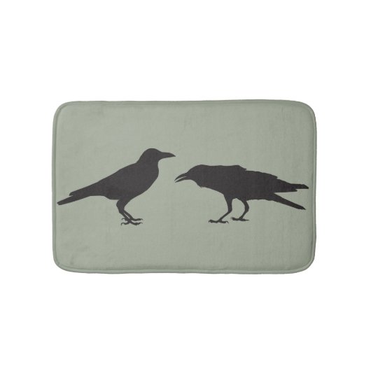 Crow Bath Mat (Voorkant)