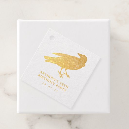 Crow Bedankjes Labels (Met doos)