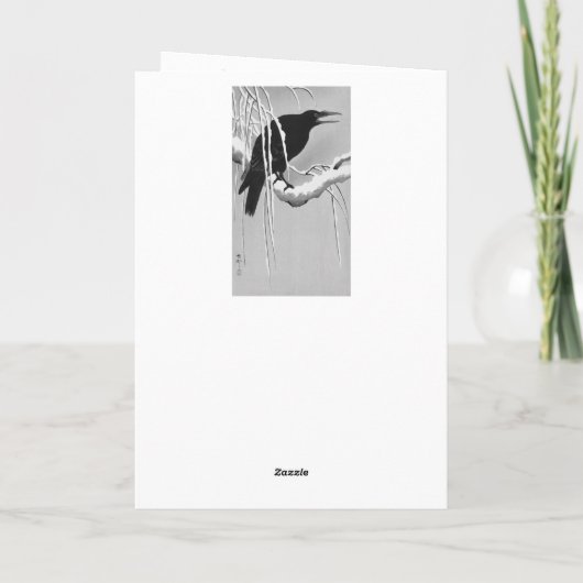 Crow Bedankkaart (Achterkant)