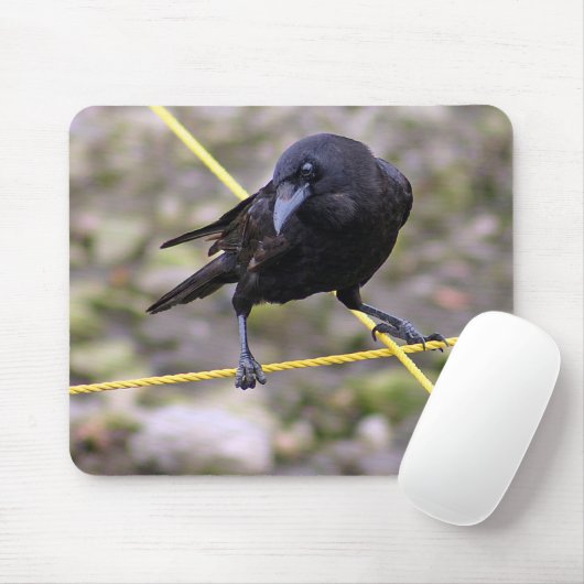 Crow bij Crossroad Muismat (Met muis)