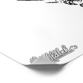 Crow Bird Art Poster (Hoek)