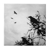 Crow Bird Design 43 Tegeltje (Voorkant)