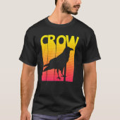 Crow Bird Retro Costuum T-shirt (Voorkant)