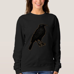 Crow Bird Witchcraft Occulte Mystieke Black Raven Trui