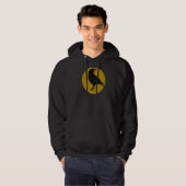 Crow Birds Sunset Bird Silhouette Hoodie (Voorkant volledig)