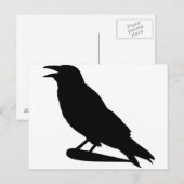 Crow Briefkaart (Voorkant / Achterkant)