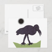 Crow Briefkaart (Voorkant / Achterkant)