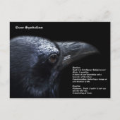 Crow Briefkaart (Voorkant)