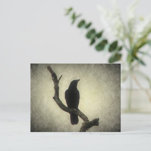 Crow Briefkaart (Staand voorkant)