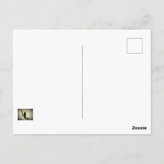 Crow Briefkaart (Achterkant)