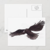Crow Briefkaart (Voorkant / Achterkant)