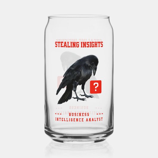 Crow Business Intelligence Analist Blikvorm Glas (Voorkant)